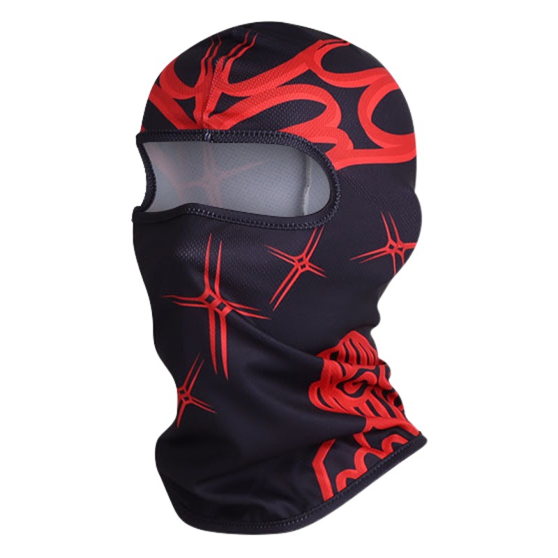 Malla de secado rápido de verano protección UV capucha de equitación deportes al aire libre máscara de protección solar forro de casco de motocicleta hombres