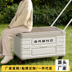 屋外キャンプ車折り畳み可能な手押し車キャンプトレーラーキャンプ場旅行車露店ピクニック携帯車