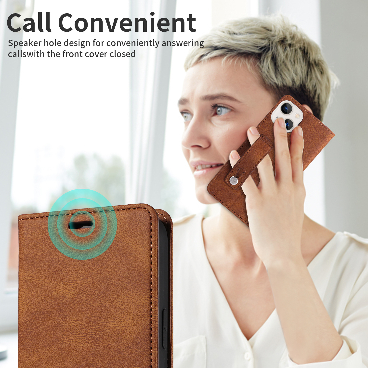Leather Wallet Case For Iphone 17 16 Se 3 And Samsung S25 Models_voghion.com