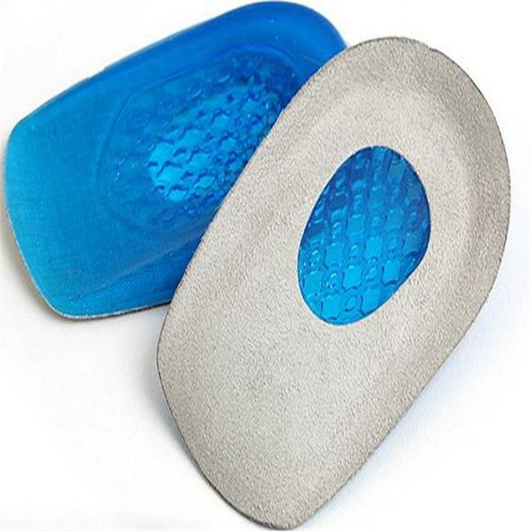 Композитный SEBS для мужчин и женщин, спортивный отдых, мягкий баскетбольный амортизатор, Нескользящая подушка для пятки, синяя износостойкая Нескользящая подушка