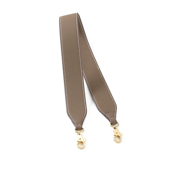 KL67 Lychee pattern elephant grey lobster buckle (gold buckle)