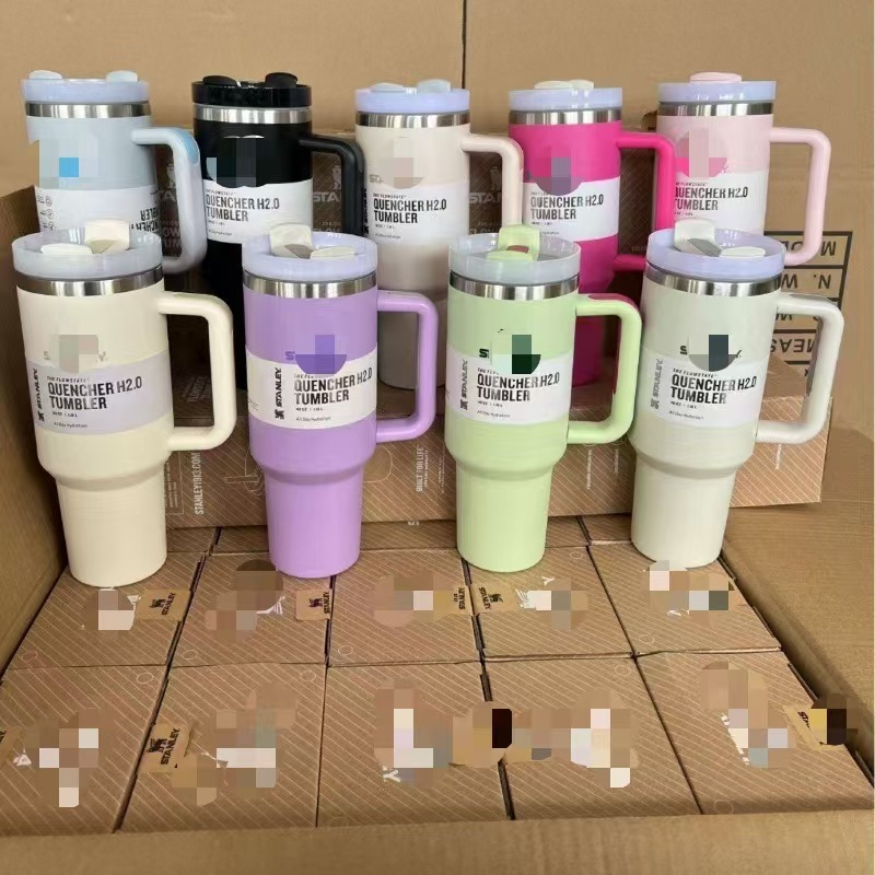 跨境爆款现货ebay史丹利stanley2代40OZ大容量不锈钢车载保温水杯|undefined