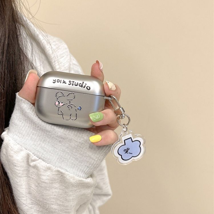 Adorable pedo perro airpods4 auriculares, Apple auriculares bluetooth, 2 generación, 3 generación de jóvenes pro