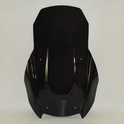 Suitable for Ben-Tian Adv 350 2022-2025 Modified Motorcycle Front Windshield Windscreen Wind Shield (Motorcycle front windshield) - smoked-black