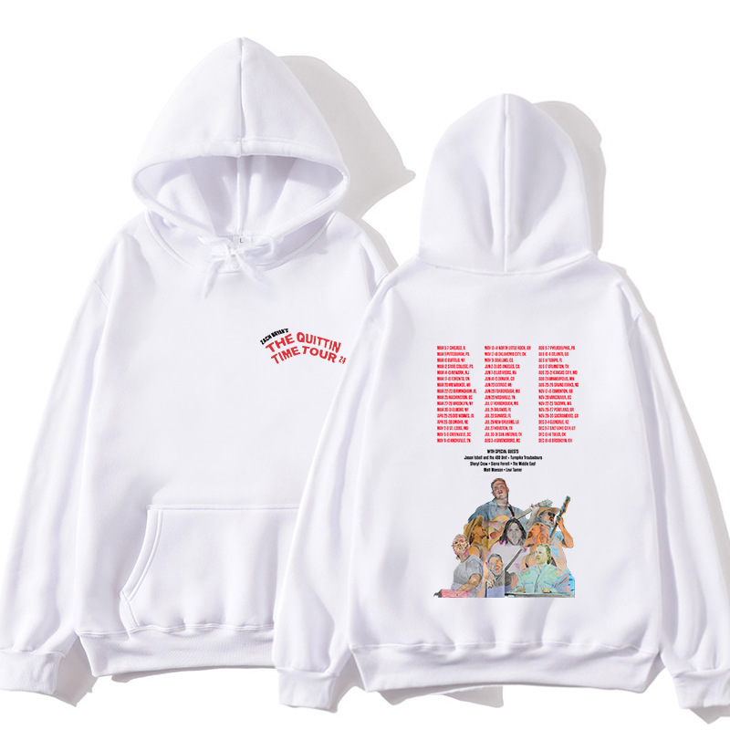 Zach Bryan The Quittin Time Tour 24 Admat Merch Hoodies
