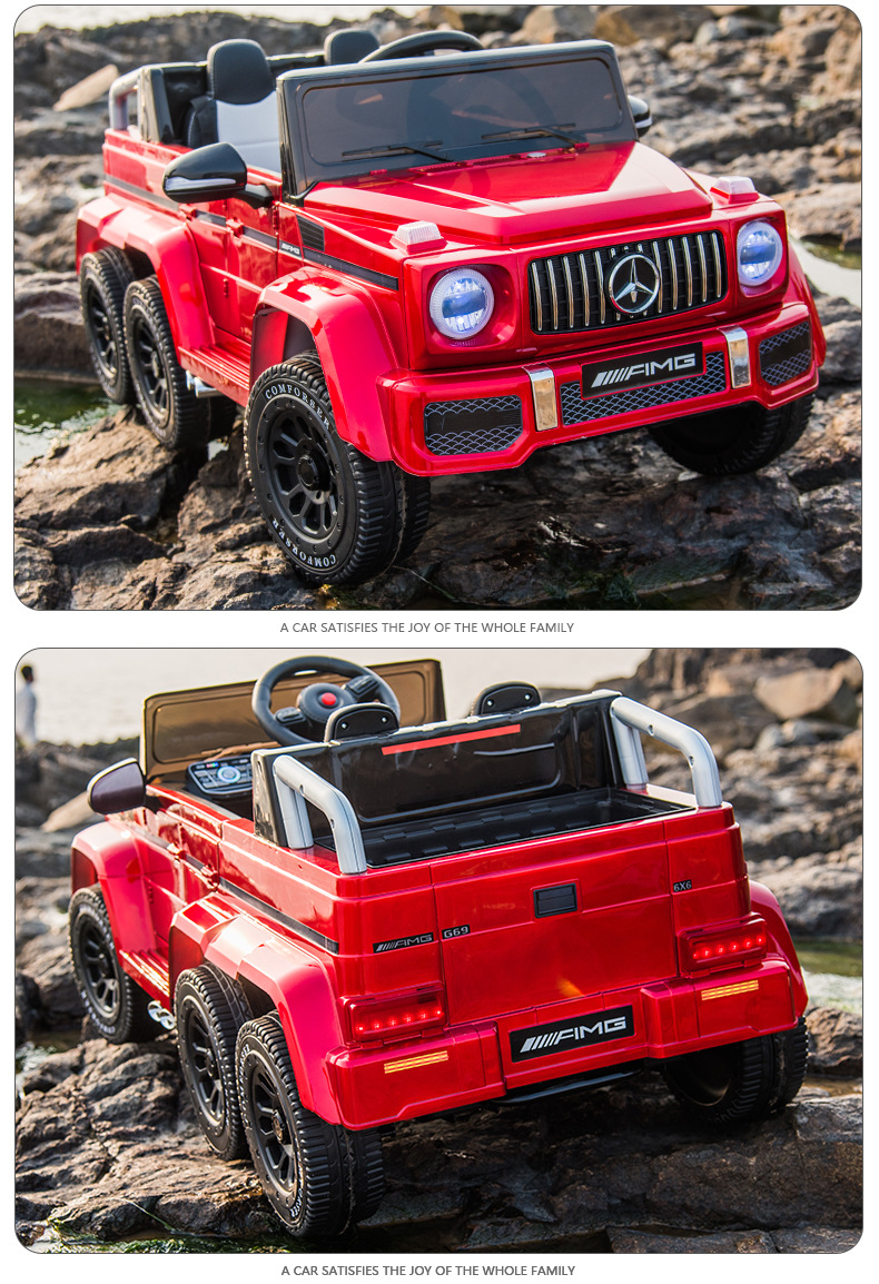 Красное полноприводное кожаное сиденье с литиевой батареей Tianneng 5400