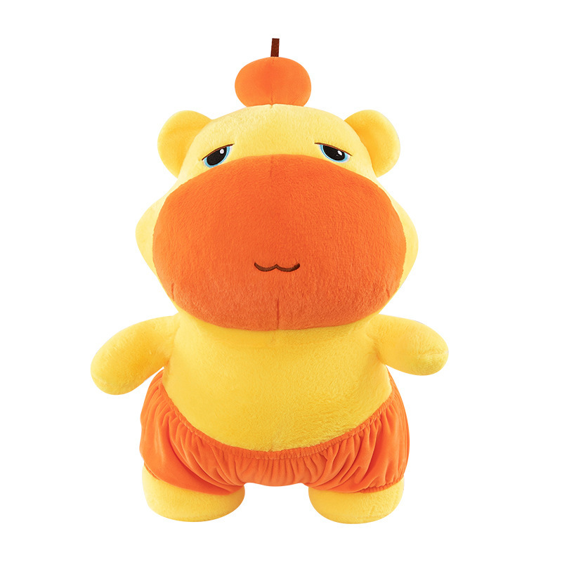 外国貿易クロスボーダーリトルカピバラルル新しいかわいい表現カピバラ人形バックパック誕生日ギフト卸売|undefined