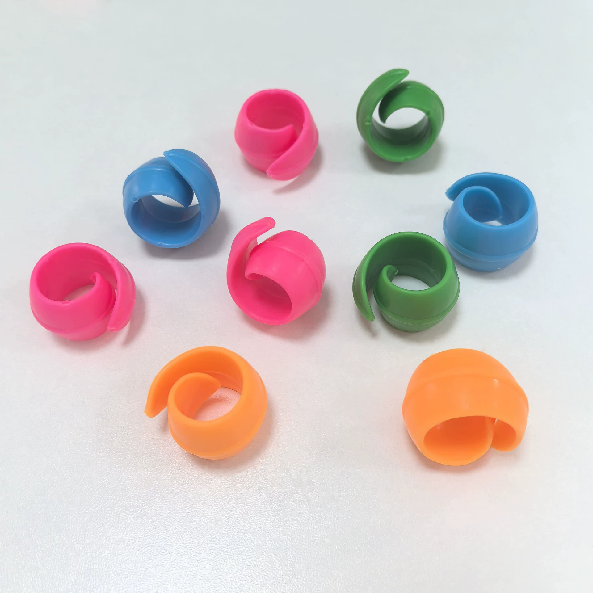 Силиконовый шаттл зажим с катушкой