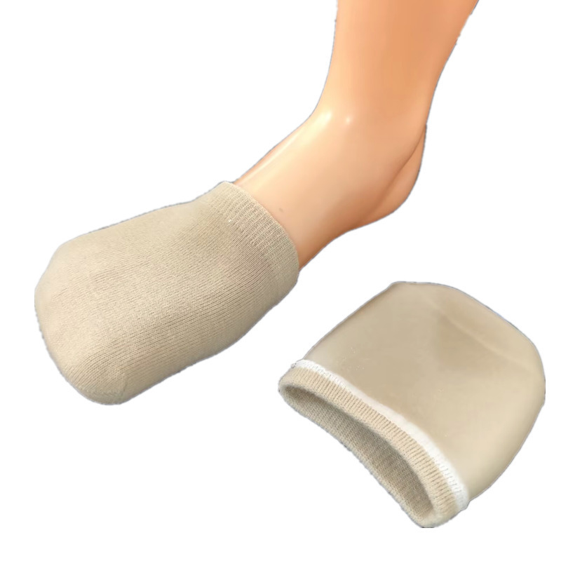 Solid Color Gel Forefoot Socks, Invisible Half-Sole Socks, Soft Elastic Casual Sports Socks, Gel Toe Covers, Half-Sole Socks Solid Color Gel Forefoot Socks, Invisible Half-Sole Socks, Soft Elastic Casual Sports Socks, Gel Toe Covers, Half-Sole Socks