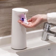自動感應洗手液機智能洗手出泡沫皂液器給皂機電動出液式氣泡跨境