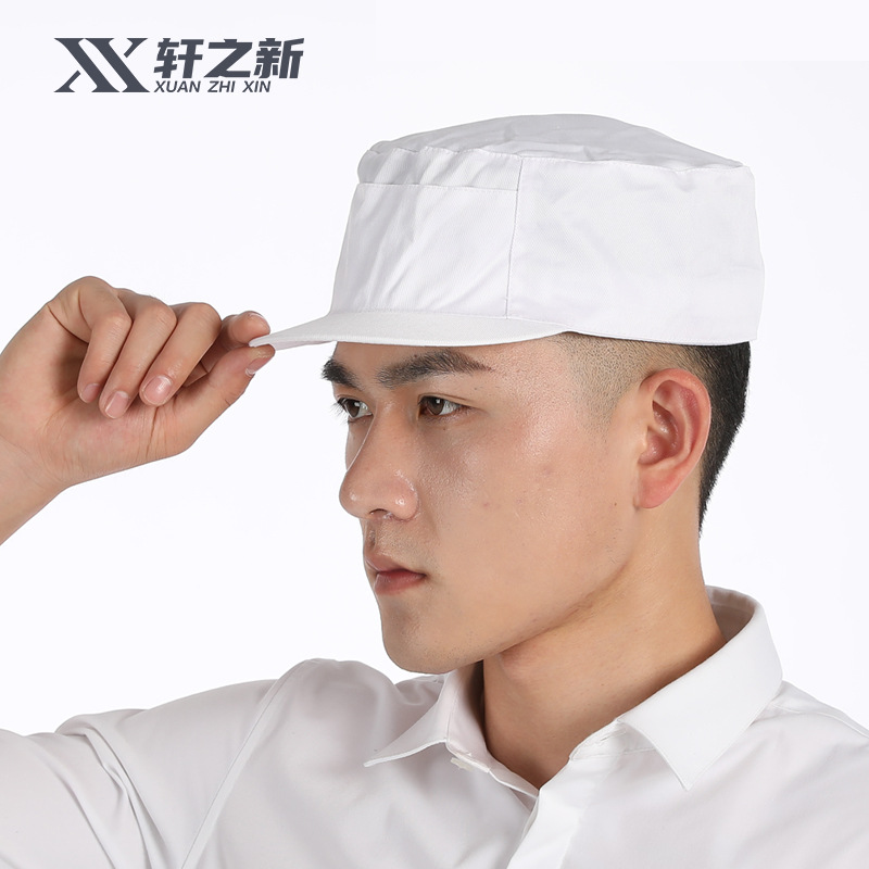 Sombrero de taller de fábrica, sombrero de red a prueba de polvo, sombrero de trabajo especial para fábricas de alimentos, sombrero respirado para hombres y mujeres, sombrero de cabello anti-caída para comidas