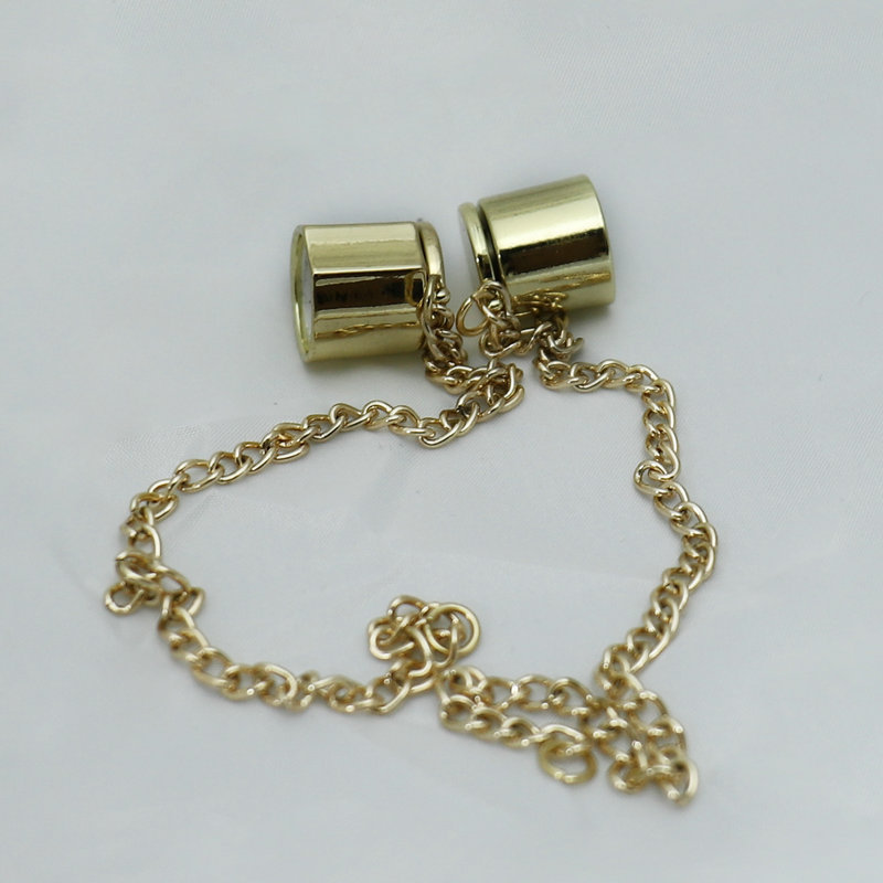 厂家定 制铝合金链盖金属盖护手霜盖金属软管盖子