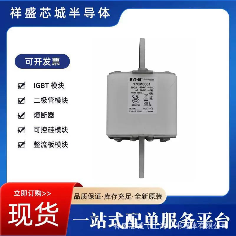 快速高压熔断器170M 6410 170M 6411规格齐全现货包邮量大优惠