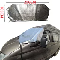 Amazon Europe Station RV Transporter RV Универсальный передний козырек от солнца на лобовое стекло Алюминиевая пленка Теплоизоляция Снежный щит