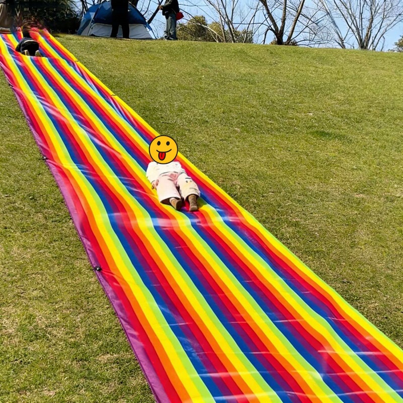 Children's Sliding Cloth, Lawn Sliding Cloth, Floor Mat, Sliding Cloth for Outdoor Parent-Child Games, Kindergarten Sensory Integration Sliding Cloth