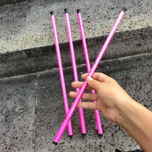 Short section fishing rod, pink light and hard small object fishing rod, mini hand rod, grouper stream rod, portable fishing rod wholesale
