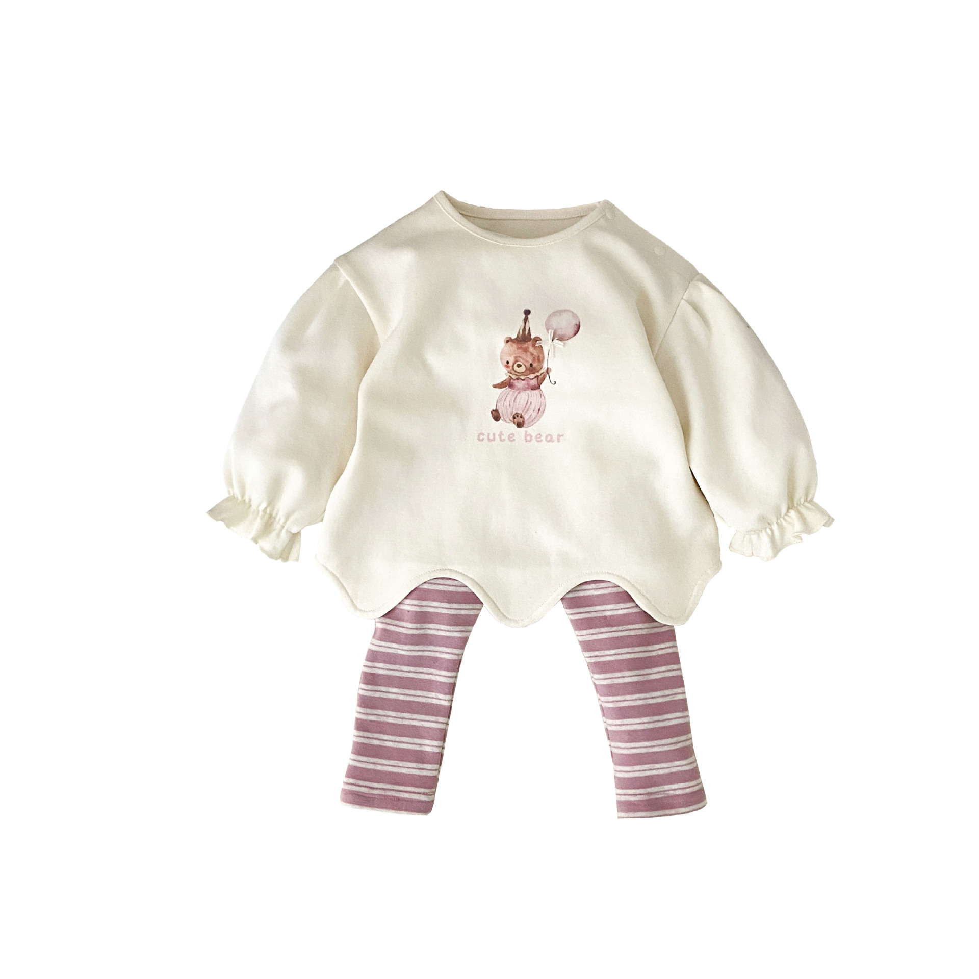 2025 traje de oso de globo de dibujos animados de primavera para niños