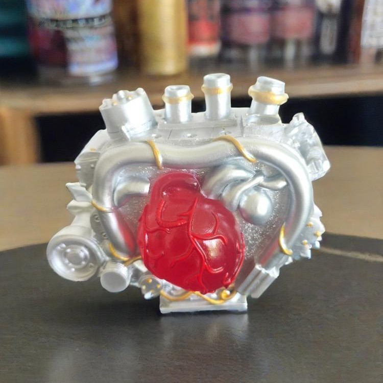 GF 国境を越えた新しいエンジン V8 エンジン装飾品キット樹脂工芸品装飾品ガソリンオーバーヘッドバルブ振り子|undefined