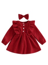 X 58914 Girl's Corduroy Dress Ůͯ��о�q�B��ȹ