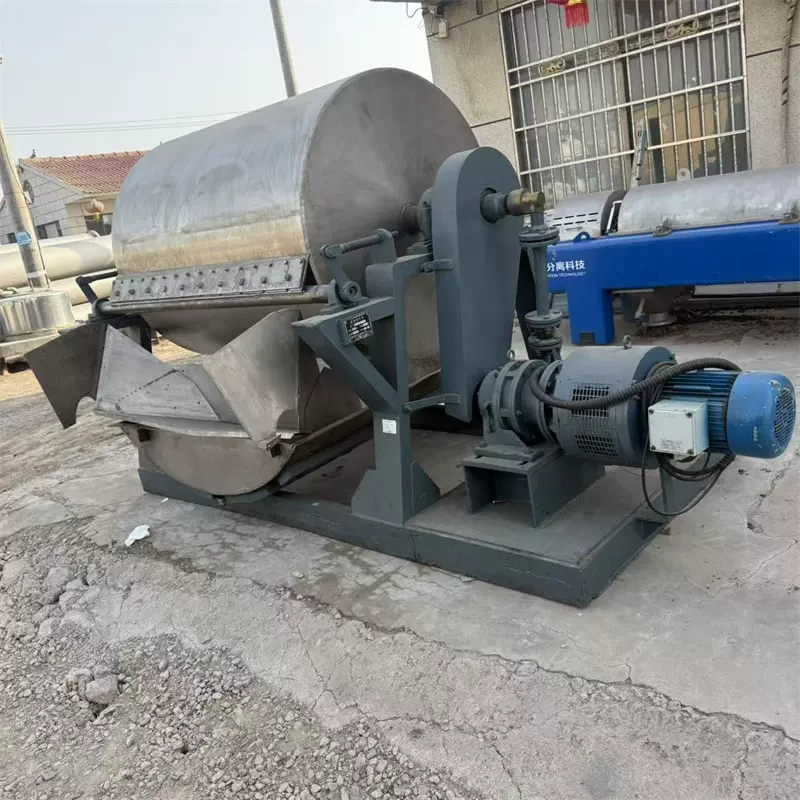 供应二手冷凝结晶切片机 不锈钢真空转鼓切片机 硫磺结晶切片机