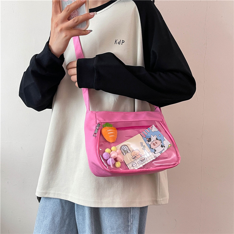 2024 verano nuevo bolso japonés para la escuela bolso de hombro bolso de dolor bolso de cómic bolso de mujer