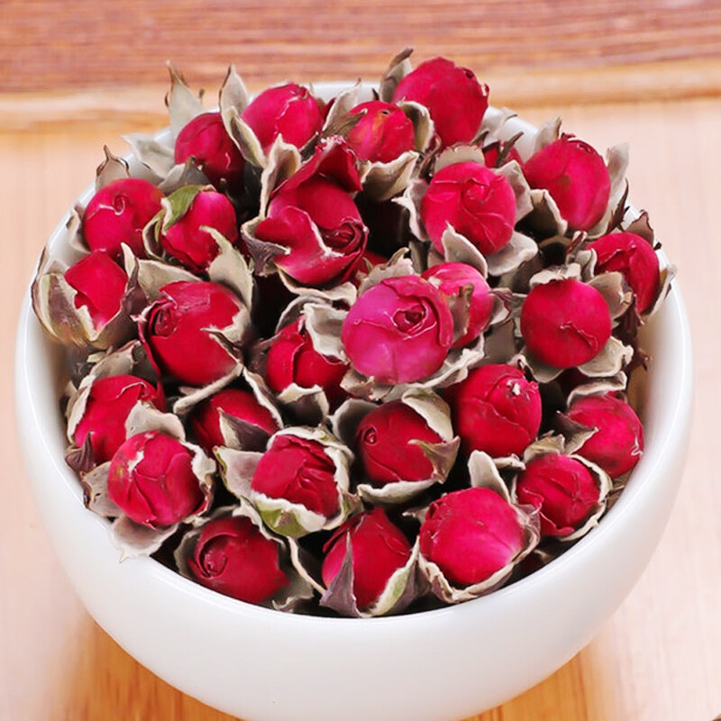 Golden edge rose tea, dried rose flower tea, dried rose for consumption, bulk wholesale golden edge rose