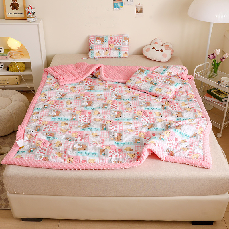 [A급 면 100% <원피스> 세탁기 사용 가능] - 케이크베어 [사계절 사용가능]