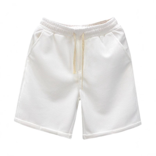 Walgrave White Shorts Men's Trendy Matchable Five-Pocket Pants 2025 Summer Men's Loose Straight Leg Big Pants