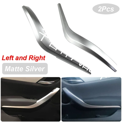 Armrest, handle, handle, door inner handle X1 door - electroplated-silver-handle-left-and-right-pair