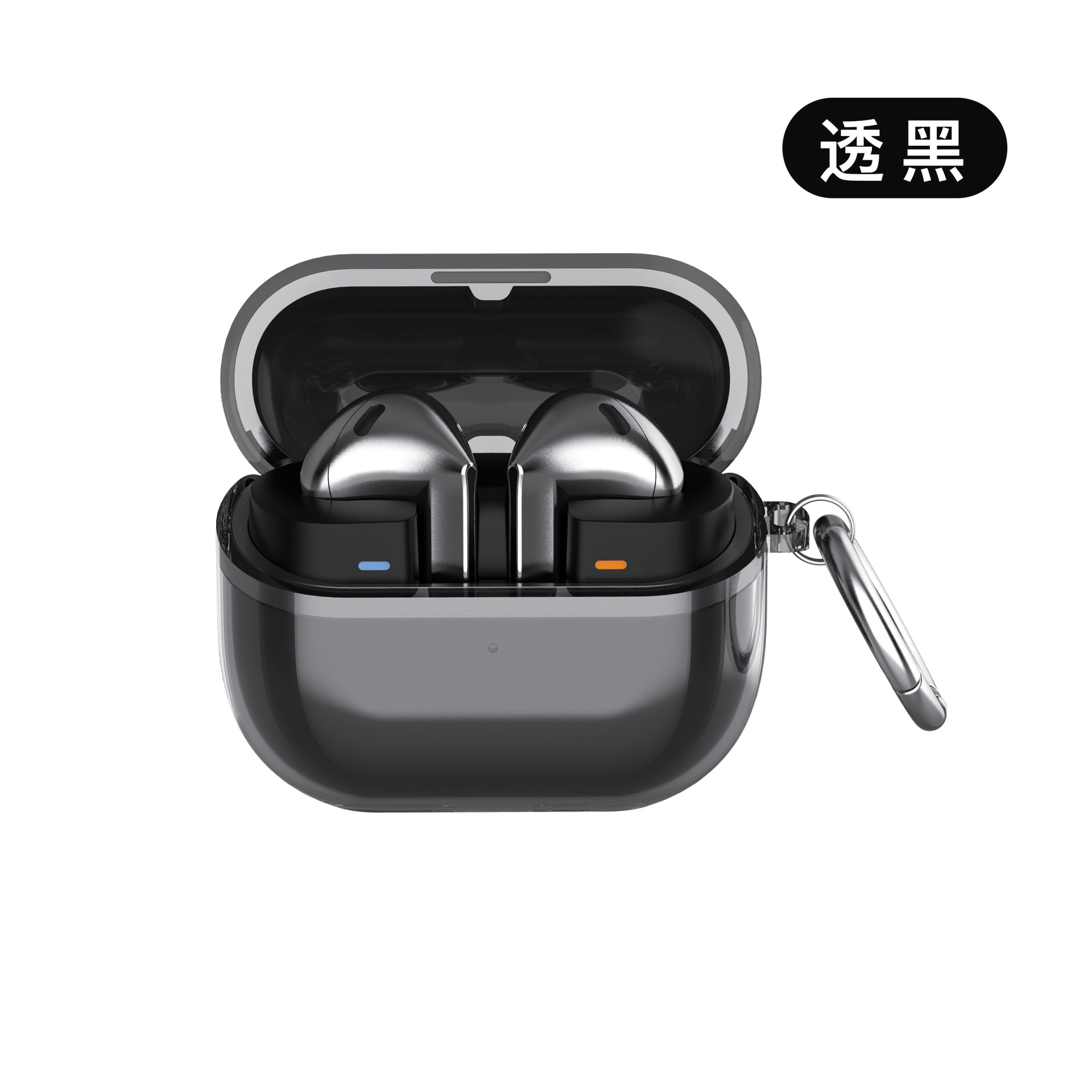 La funda protectora para Samsung Galaxy buds3 pro es adecuada para fundas para auriculares Buds3 FE/Buds2/live de alta transparencia.