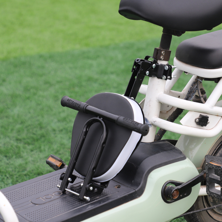 Suitable for Electric Vehicles, Bicycles, Scooters, Children's Front-Mounted Seats, Foldable Electric Bike Child Seats