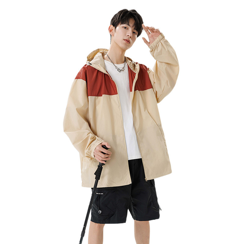Ropa de protección solar de deporte al aire libre ropa de piel UV UPF50 + abrigo de verano