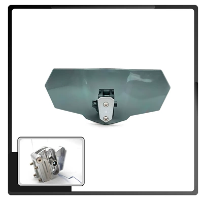 Motorcycle front windshield: for Increased Wind