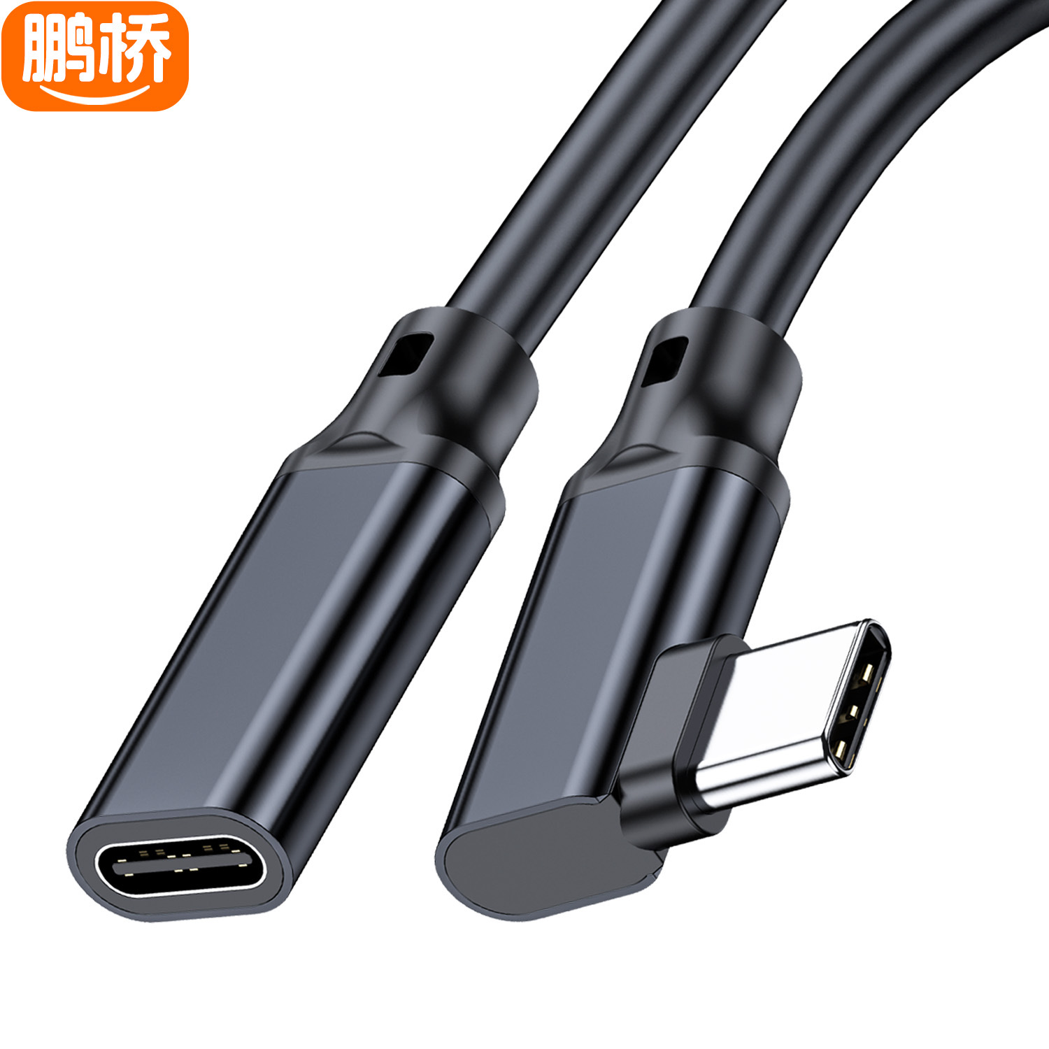 Cable de Extensión Type-C Macho a Hembra 20Gbps USB3.2 8K de Aleación de Aluminio