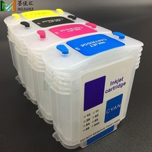 适用惠普HP10墨盒HP82 1000 800 510 111 K850填充连供墨盒含芯片