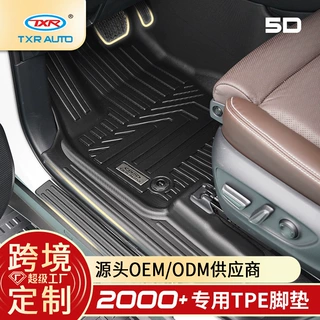 特鑫瑞适用丰田普拉多LC250防水防滑专车专用汽车TPE全包脚垫地垫