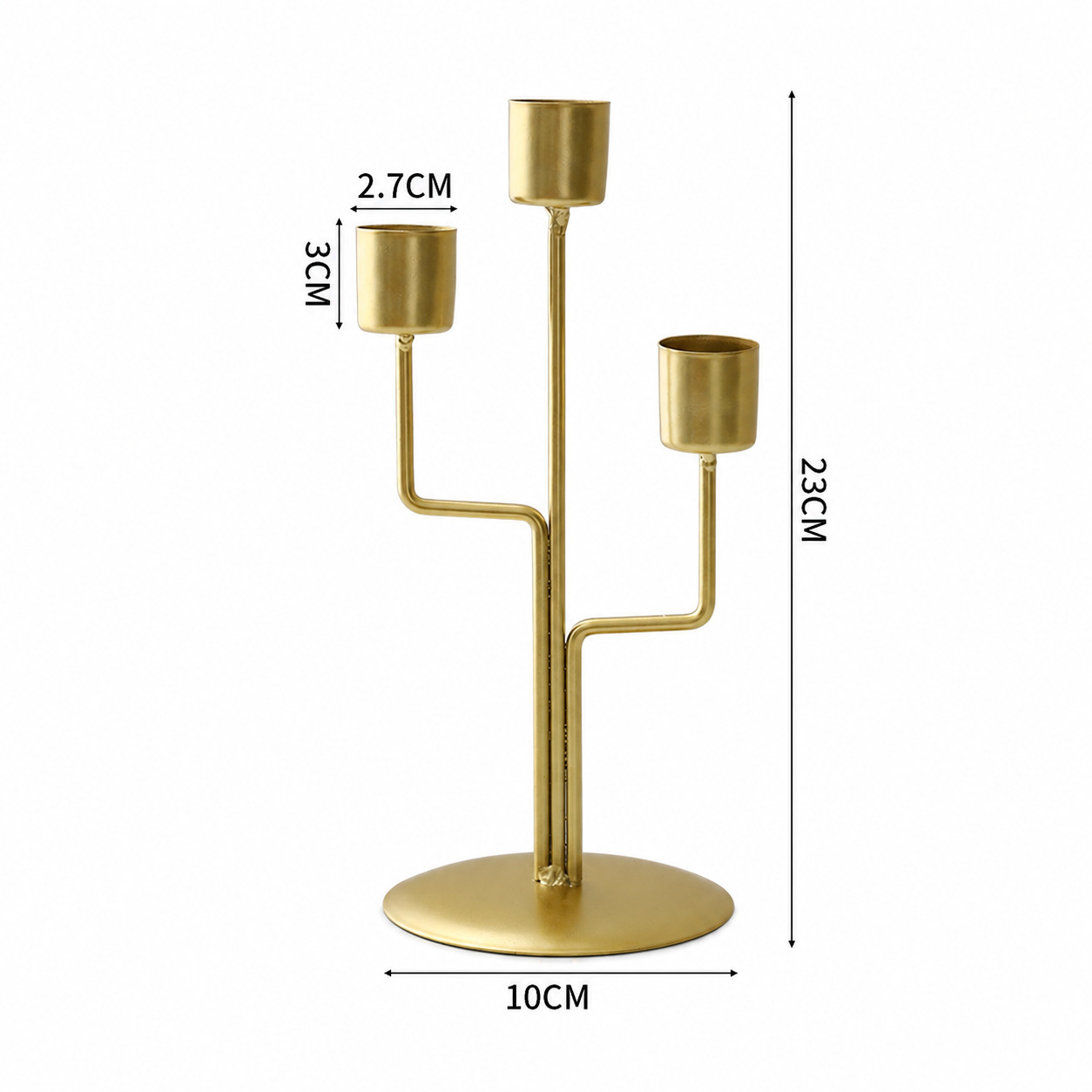 Candelabro de Hierro de Mesa Estilo Europeo para Cena Romántica y Sala de Estar image 17