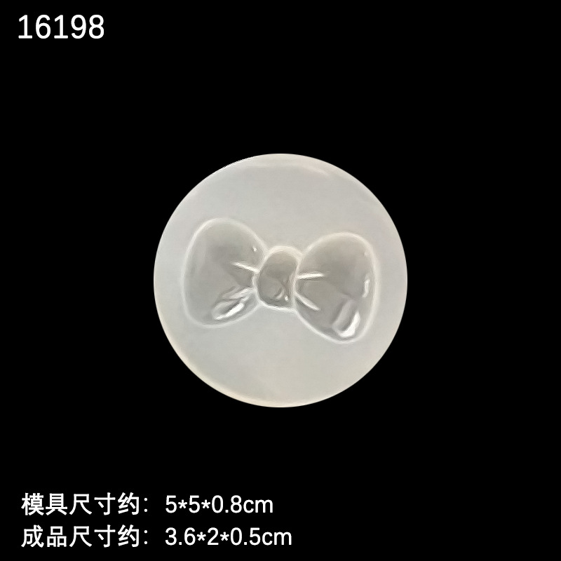 Espejo múltiple animal elefante pez cola arco conejo amor AB epoxi DIY accesorios de joyería hechos a mano