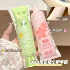 BOB ダブルチューブエッセンスハンドクリーム ヒアルロン酸ラベンダー保湿保湿秋冬乾燥防止ハンドクリーム