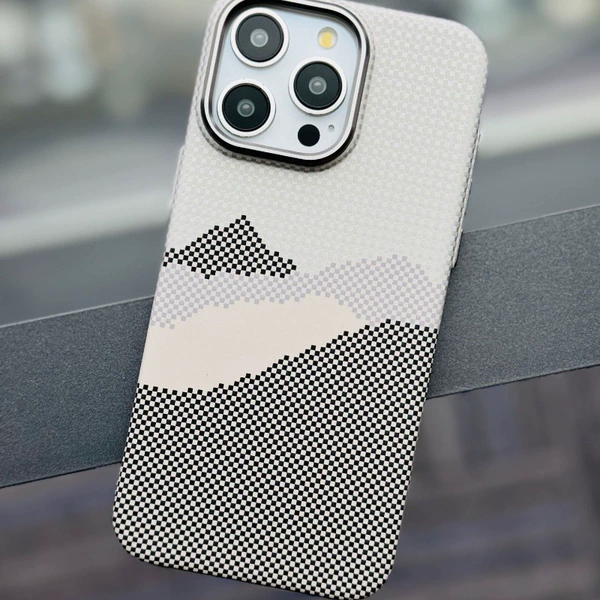 Gray mountain peak