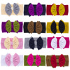 Children's hairgrip with bow, headband, 24 colors