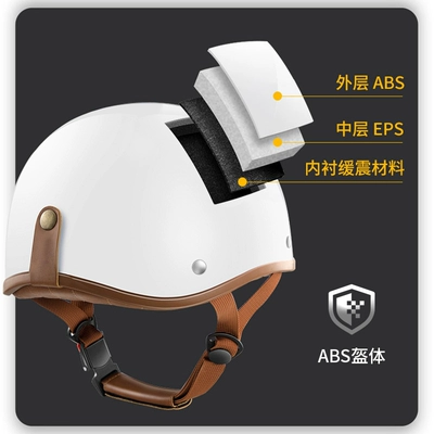 Auto Parts and Accessories — Universal Retro Half Helmet