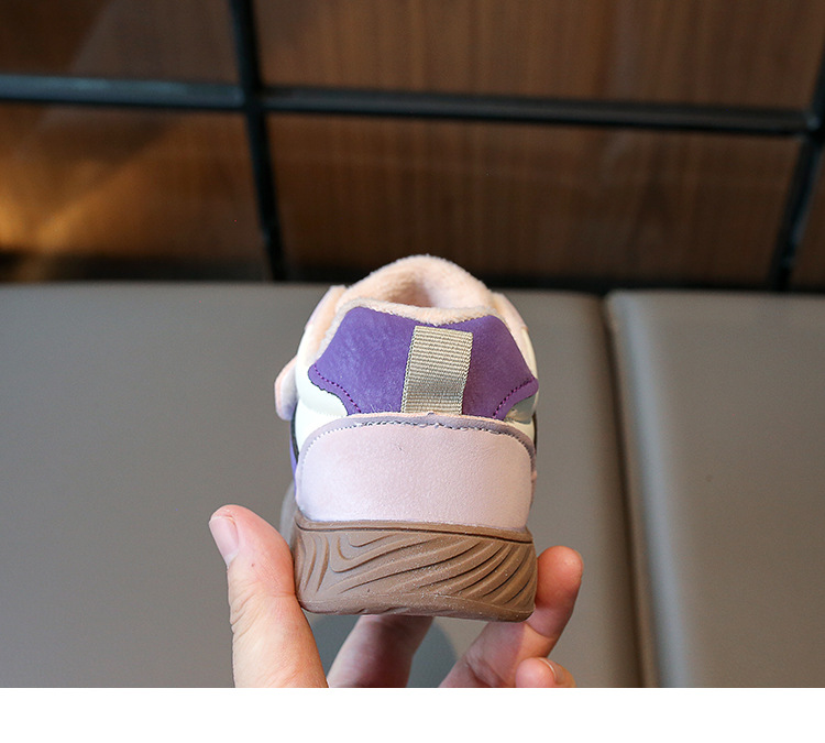 Winter Sport Sneaker Aus Samt Für Mädchen Und Schulkinder_voghion.com