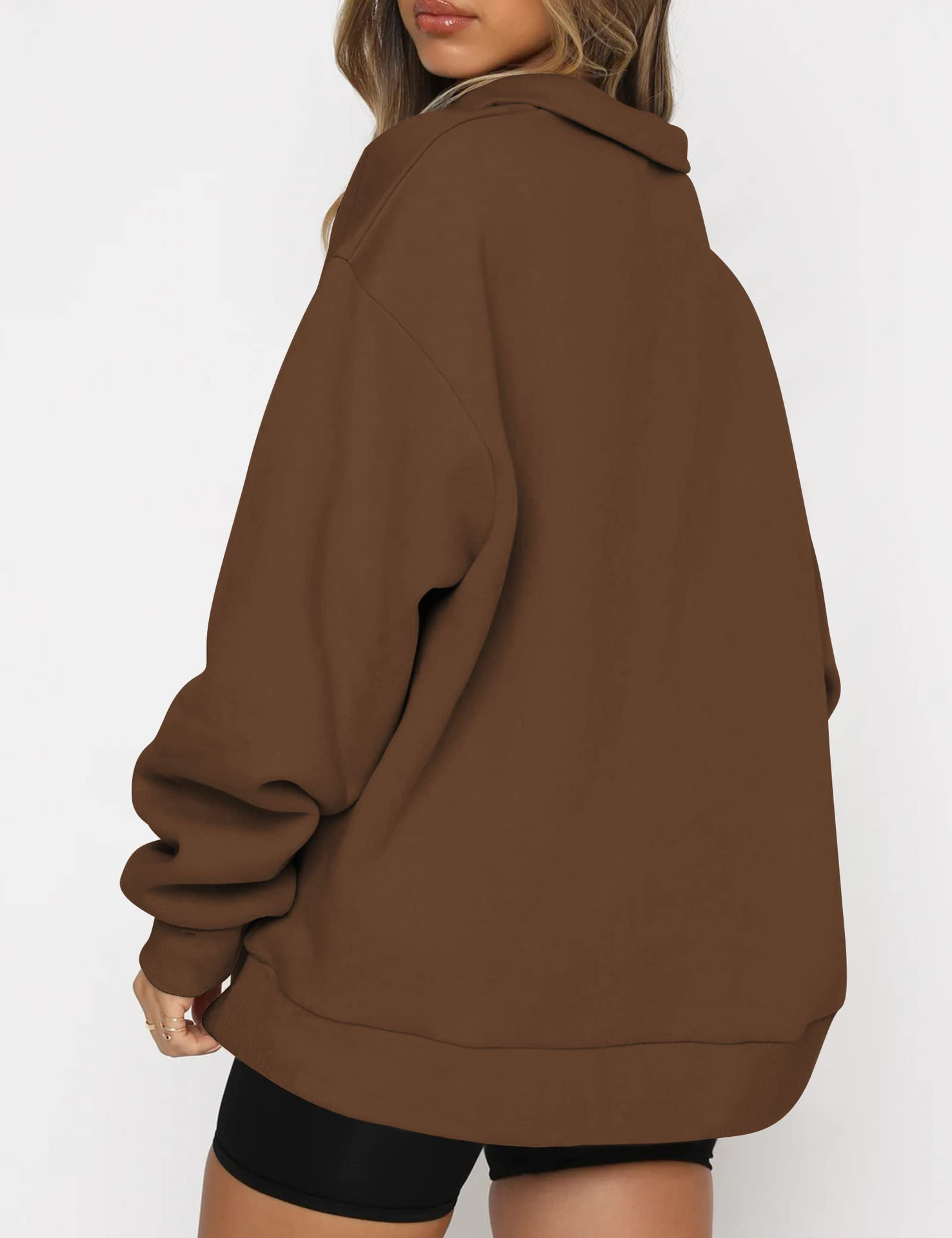 Women's Casual Pullover Sweatshirt Long Sleeve Autumn Winter Top_voghion.com