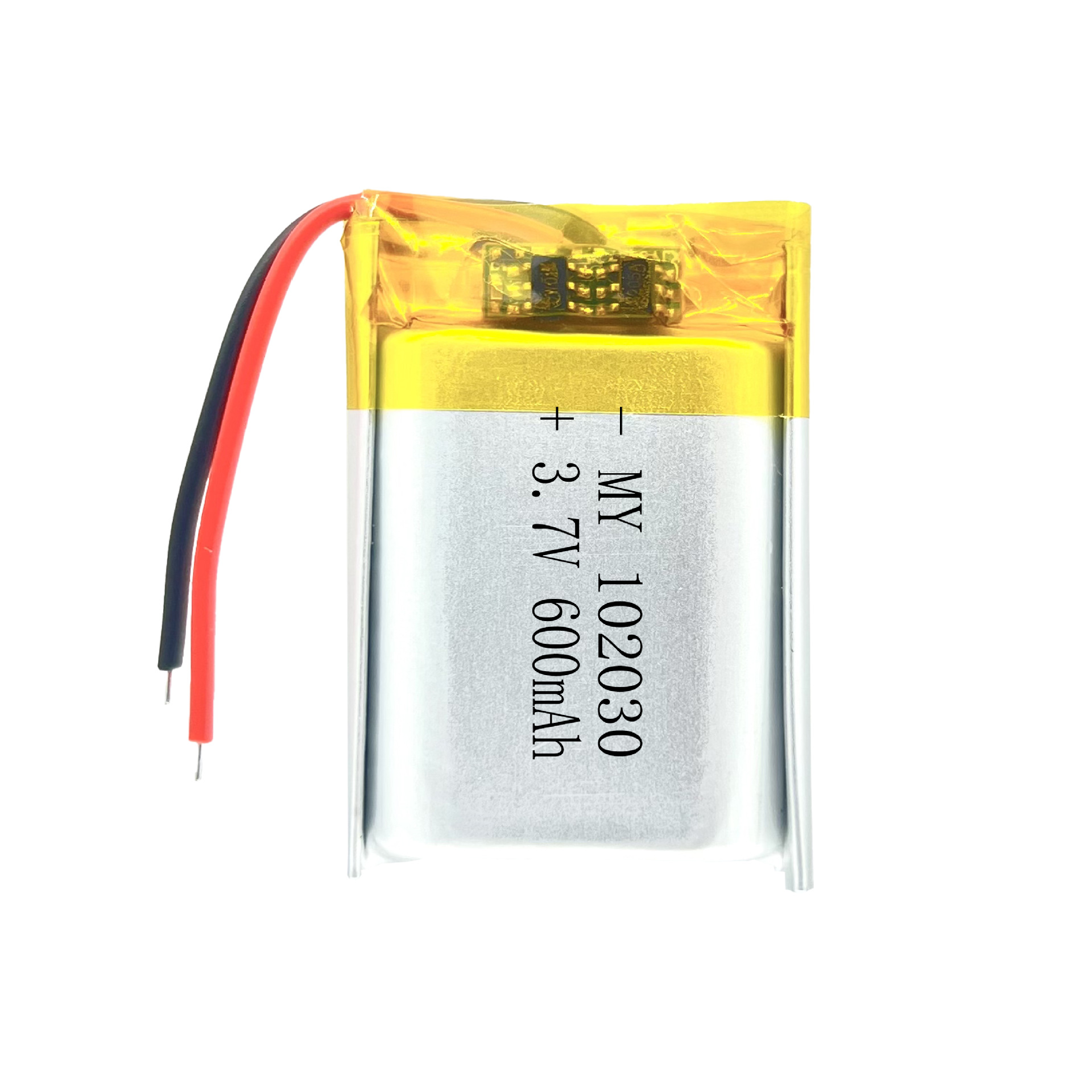 Batterie lithium polymère 102030-600 mAh pour enceinte Bluetooth, rasoir, appareil de beauté, rechargeable 3,7 V_voghion.com