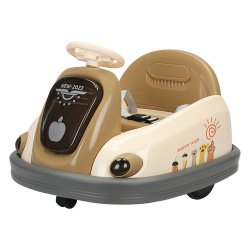 New electric children's bumper car remote control electric bumper car 2-6 years old baby amusement park stall rechargeable