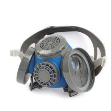 思创ST-M60G-1B硅胶双罐防毒面具 思创M60X-1B橡胶双罐防毒面罩