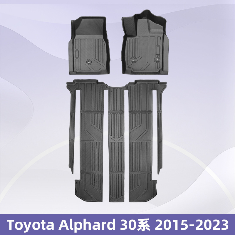 Es adecuado para Toyota Alphard 30 Series 2015 - 2023 3D TPE para todo el tiempo