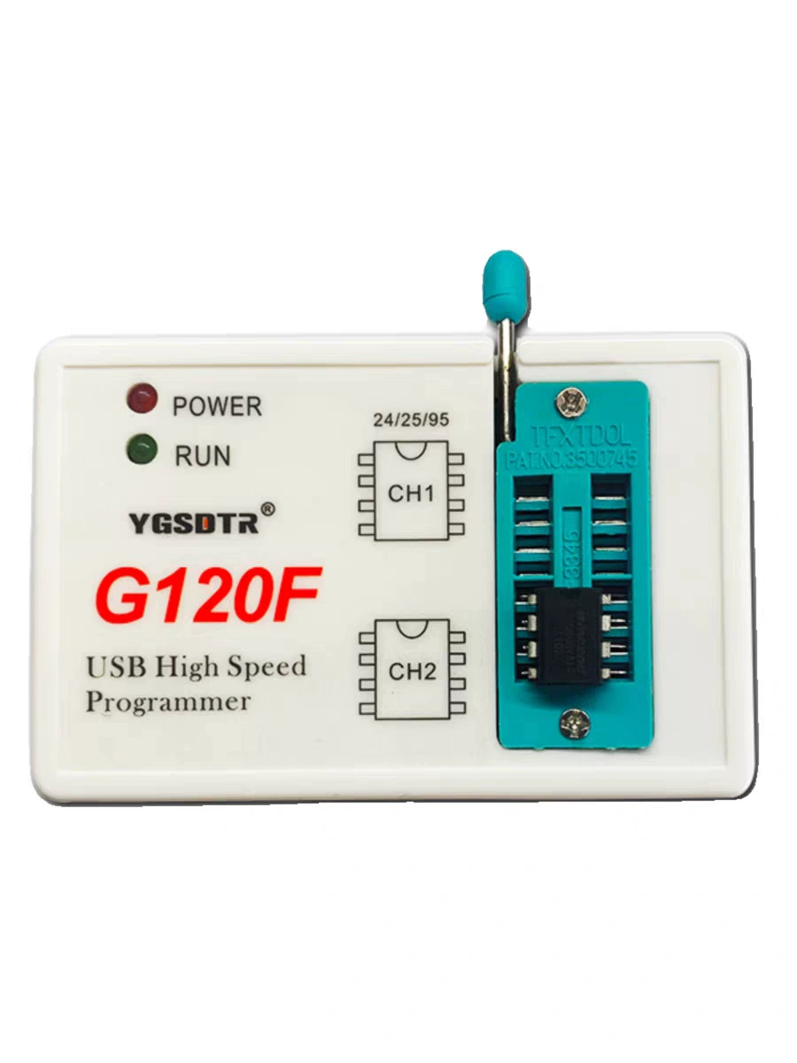 G120F programmer 25SPI Flash/24/25/95EEPROM chip BIOS read and write recorder