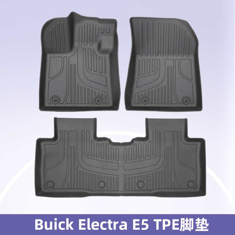 Aplicable a Buick Electra E5 TPE Foot Pad 3D All-Weather Material Floor Mat Accessories